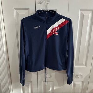 Nike MLB Cleveland Guardians Quarter Zip Sweater